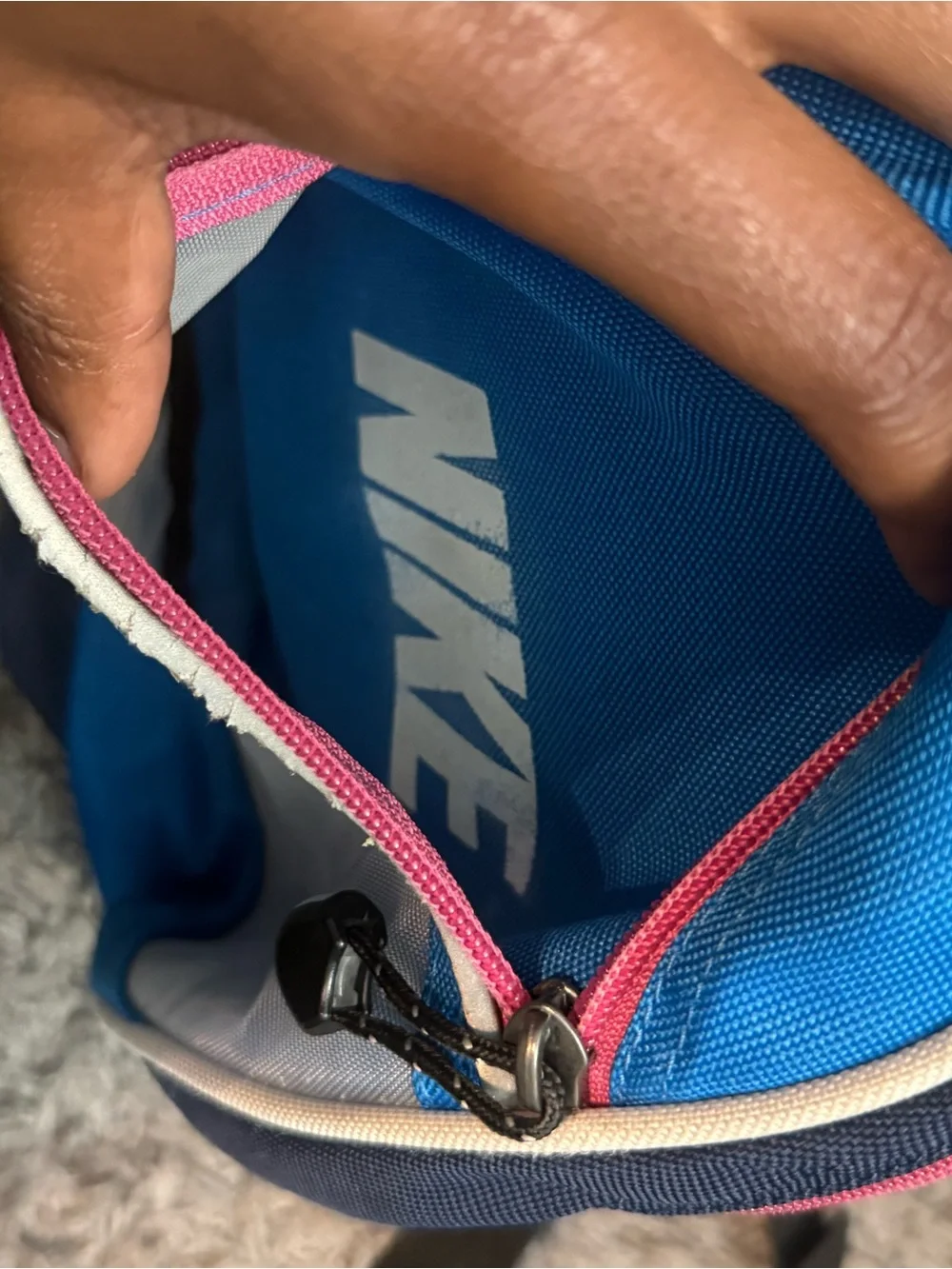 Nike Blue and Pink Women’s mini Backpack